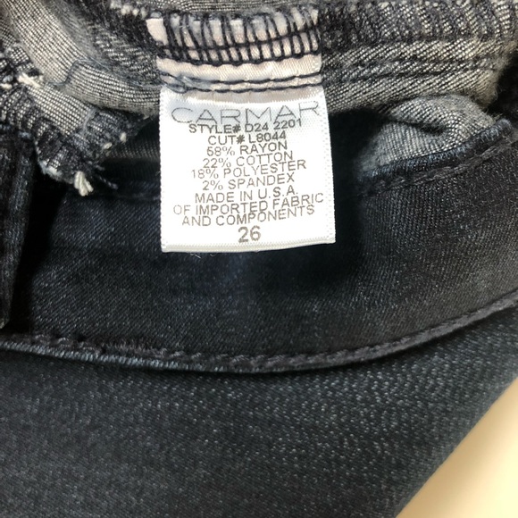 CARMAR Dark Jeans - Picture 4 of 4